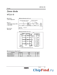 Datasheet MTZJ30B manufacturer Rohm